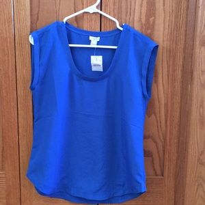 NWT J.Crew Drapey Scoopneck Blouse